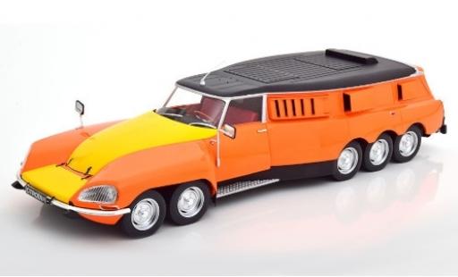 Miniature Citroen DS 1/18 CMR PLR Break Mille Pattes orange/matt-noire Michelin 1972 v�hicule de test Citroen DS 1/18 CMR PLR Break Mille Pattes orange/matt-noire Michelin 1972 v�hicule de test miniature