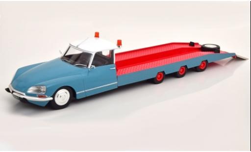 Miniature Citroen DS 1/18 CMR Tissier bleue/rouge 1970 camion de transport de voiture Citroen DS 1/18 CMR Tissier bleue/rouge 1970 camion de transport de voiture miniature