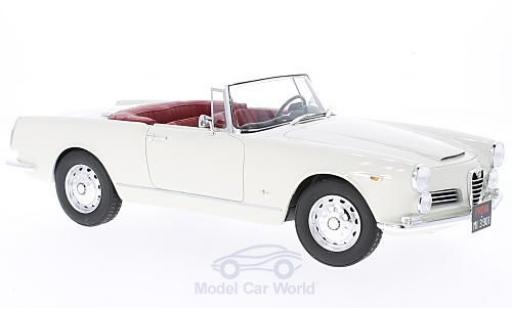 Miniature Alfa Romeo 2600 1/18 Cult Scale Models Spyder Touring blanche 1961 ohne Vitrine Alfa Romeo 2600 1/18 Cult Scale Models Spyder Touring blanche 1961 ohne Vitrine miniature