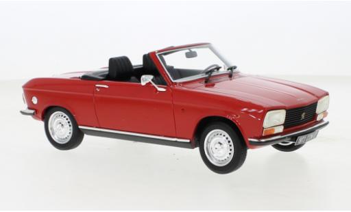 Miniature Peugeot 304 1/18 Cult Scale Models Cabriolet rouge 1973 Peugeot 304 1/18 Cult Scale Models Cabriolet rouge 1973 miniature