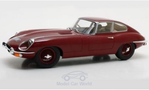 Miniature Jaguar E-Type 1/18 Cult Scale Models Coupe Series 2 rouge RHD 1968 Jaguar E-Type 1/18 Cult Scale Models Coupe Series 2 rouge RHD 1968 miniature