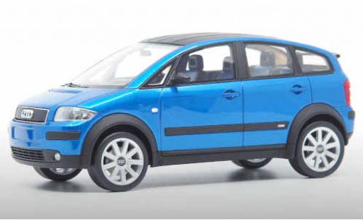 Miniature Audi A2 1/18 DNA Collectibles metallise bleue Audi A2 1/18 DNA Collectibles metallise bleue miniature