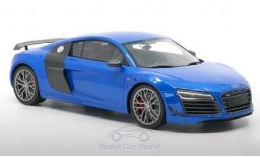 Miniature Audi R8 1/18 DNA Collectibles LMX metallise bleue 2014 Audi R8 1/18 DNA Collectibles LMX metallise bleue 2014 miniature