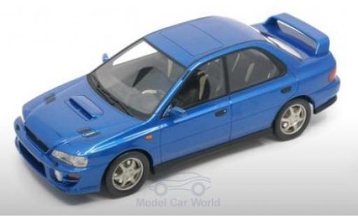 Miniature Subaru Impreza 1/18 DNA Collectibles GT Turbo metallise bleue 2000 Subaru Impreza 1/18 DNA Collectibles GT Turbo metallise bleue 2000 miniature