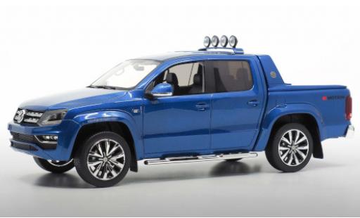 Miniature Volkswagen Amarok 1/18 DNA Collectibles Aventura metallise bleue 2019 Dachscheinwerfer détachable Volkswagen Amarok 1/18 DNA Collectibles Aventura metallise bleue 2019 Dachscheinwerfer détachable miniature