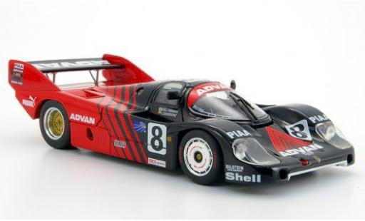 Miniature Porsche 956 1/43 Ebbro No.8 Advan Advan WEC Japan 1983 Porsche 956 1/43 Ebbro No.8 Advan Advan WEC Japan 1983 miniature