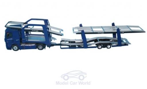 Miniature Mercedes Actros 1/43 Eligor 2 bleue Mercurio France Autotransporter Mercedes Actros 1/43 Eligor 2 bleue Mercurio France Autotransporter miniature