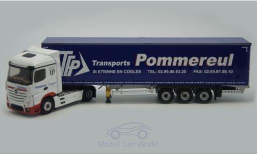 Miniature Mercedes Actros 1/43 Eligor 2 Streamspace Pommereul Gardinenplanen-Sattelzug Mercedes Actros 1/43 Eligor 2 Streamspace Pommereul Gardinenplanen-Sattelzug miniature
