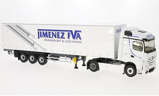 Miniature Mercedes Actros 1/43 Eligor 2 Tautliner Jimenez Mercedes Actros 1/43 Eligor 2 Tautliner Jimenez miniature