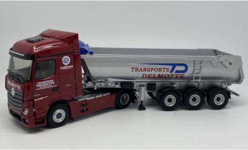Miniature Mercedes Actros 1/43 Eligor 5 Transports Delmotte Muldenkippersattelzug Mercedes Actros 1/43 Eligor 5 Transports Delmotte Muldenkippersattelzug miniature