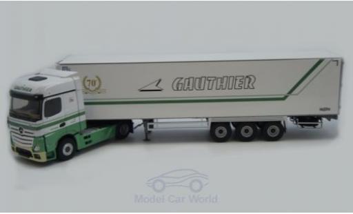Miniature Mercedes Actros 1/43 Eligor 2 Bigspace Gauthier (F) Kühlkoffer-Sattelzug Mercedes Actros 1/43 Eligor 2 Bigspace Gauthier (F) Kühlkoffer-Sattelzug miniature