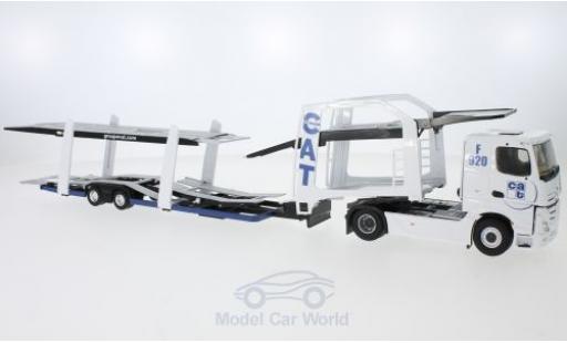 Miniature Mercedes Actros 1/43 Eligor 2 CAT Autotransporter Mercedes Actros 1/43 Eligor 2 CAT Autotransporter miniature