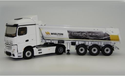 Miniature Mercedes Actros 1/43 Eligor 2 Streamspace Wielton Kippmulden-Sattelzug Mercedes Actros 1/43 Eligor 2 Streamspace Wielton Kippmulden-Sattelzug miniature