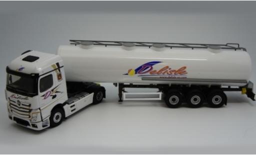Miniature Mercedes Actros 1/43 Eligor 5 Streamspace Transports Delisle Tank-Sattelzug Mercedes Actros 1/43 Eligor 5 Streamspace Transports Delisle Tank-Sattelzug miniature