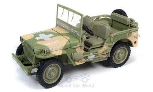 Miniature Jeep Willys 1/18 Ertl MB oliv 1941 Sanitäter Jeep Willys 1/18 Ertl MB oliv 1941 Sanitäter miniature