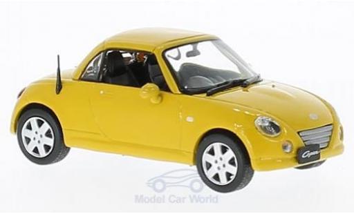 Miniature Daihatsu Copen 1/43 First 43 Models jaune RHD 2004 Daihatsu Copen 1/43 First 43 Models jaune RHD 2004 miniature