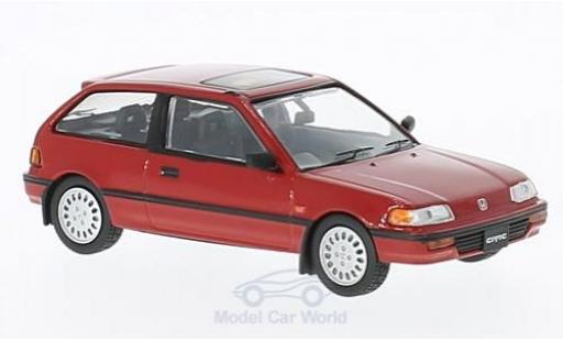 Miniature Honda Civic 1/43 First 43 Models rouge RHD 1987 Honda Civic 1/43 First 43 Models rouge RHD 1987 miniature