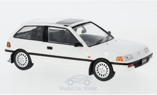 Miniature Honda Civic 1/43 First 43 Models blanche RHD 1987 Honda Civic 1/43 First 43 Models blanche RHD 1987 miniature