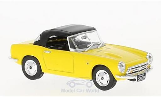 Miniature Honda S800 1/43 First 43 Models jaune RHD 1966 geschlossen Honda S800 1/43 First 43 Models jaune RHD 1966 geschlossen miniature