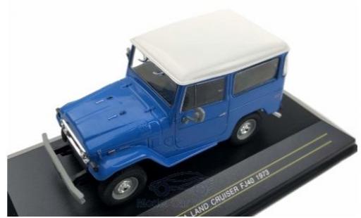 Miniature Toyota Land Cruiser 1/43 First 43 Models FJ 40 bleue 1973 Toyota Land Cruiser 1/43 First 43 Models FJ 40 bleue 1973 miniature
