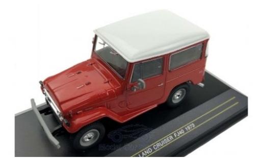 Miniature Toyota Land Cruiser 1/43 First 43 Models FJ 40 rouge/blanche 1973 Toyota Land Cruiser 1/43 First 43 Models FJ 40 rouge/blanche 1973 miniature
