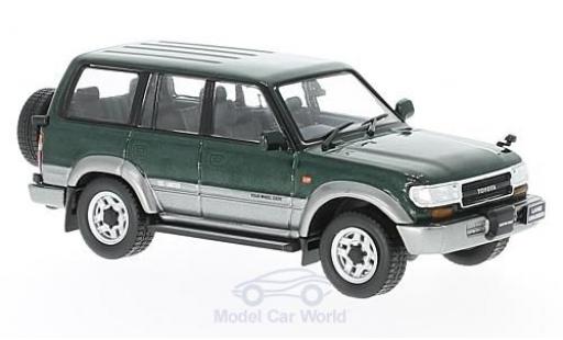 Miniature Toyota Land Cruiser 1/43 First 43 Models LC80 metallise verte/grise RHD 1992 Toyota Land Cruiser 1/43 First 43 Models LC80 metallise verte/grise RHD 1992 miniature