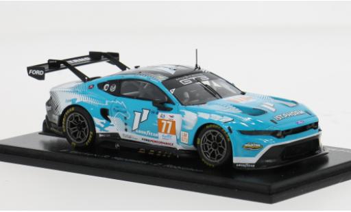 Miniature Ford Mustang 1/43 Spark GT3 #77 1:43 Ford Mustang 1/43 Spark GT3 #77 1:43 miniature