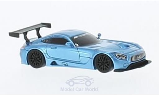 Miniature Mercedes AMG GT 1/87 FrontiArt 3 metallise bleue Mercedes AMG GT 1/87 FrontiArt 3 metallise bleue miniature
