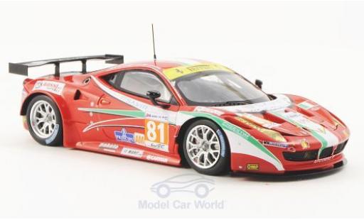 Miniature Ferrari 458 Italia GT2 1/43 Fujimi Italia GT2 No.81 AF Corse 24h Le Mans 2012 Ferrari 458 Italia GT2 1/43 Fujimi Italia GT2 No.81 AF Corse 24h Le Mans 2012 miniature