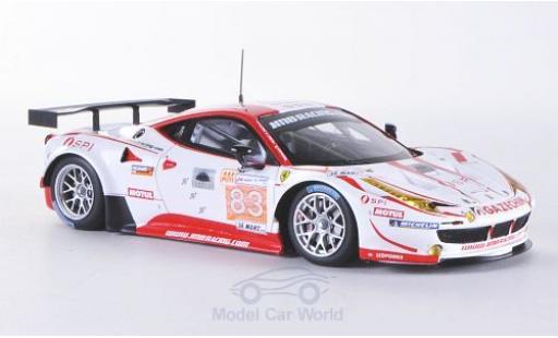 Miniature Ferrari 458 Italia GT2 1/43 Fujimi Italia GT2 No.83 JMB Racing 24h Le Mans 2012 Ferrari 458 Italia GT2 1/43 Fujimi Italia GT2 No.83 JMB Racing 24h Le Mans 2012 miniature