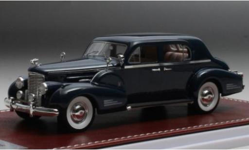 Miniature Cadillac V16 1/43 GIM   Great Iconic Models Series 90 Town Sedan bleue 1938 Cadillac V16 1/43 GIM   Great Iconic Models Series 90 Town Sedan bleue 1938 miniature