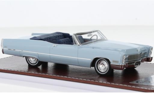 Miniature Cadillac Deville 1/43 GIM   Great Iconic Models DeVille Cabriolet bleue 1968 Cadillac Deville 1/43 GIM   Great Iconic Models DeVille Cabriolet bleue 1968 miniature