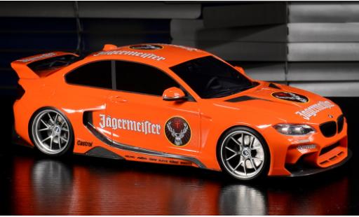Miniature Bmw M235 1/18 GLM i (F22) DarwinPRO MTC Black Sails Widebody orange Jägermeister 2015 Bmw M235 1/18 GLM i (F22) DarwinPRO MTC Black Sails Widebody orange Jägermeister 2015 miniature