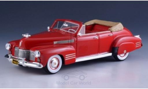 Miniature Cadillac Series 62 1/43 GLM Cabriolet Sedan rouge 1941 Cadillac Series 62 1/43 GLM Cabriolet Sedan rouge 1941 miniature