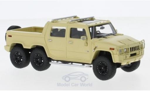 Miniature Hummer H2 1/43 GLM SUT 6 matt-beige 2012 Hummer H2 1/43 GLM SUT 6 matt-beige 2012 miniature