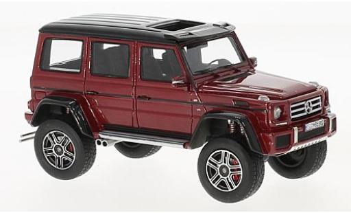 Miniature Mercedes Classe G 1/43 GLM G550 4x4 metallise rouge/noire 2016 Mercedes Classe G 1/43 GLM G550 4x4 metallise rouge/noire 2016 miniature