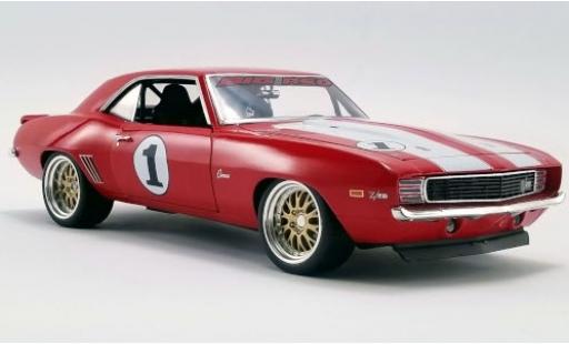 Miniature Chevrolet Camaro 1/18 GMP Z/28 Tuning rouge/blanche Big Red 1969 No.1 Chevrolet Camaro 1/18 GMP Z/28 Tuning rouge/blanche Big Red 1969 No.1 miniature