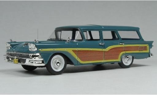 Miniature Ford Country Squire 1/43 Goldvarg Collections bleue/Holzoptik 1958 Ford Country Squire 1/43 Goldvarg Collections bleue/Holzoptik 1958 miniature
