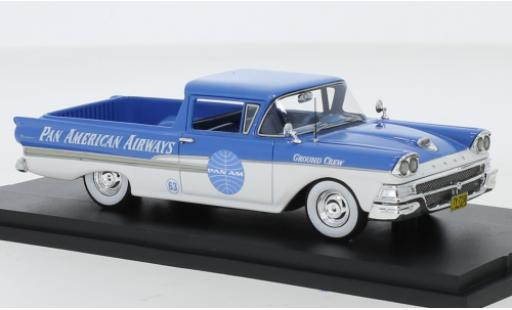 Miniature Ford Ranchero 1/43 Goldvarg Collections Pan American Airways 1958 Ford Ranchero 1/43 Goldvarg Collections Pan American Airways 1958 miniature