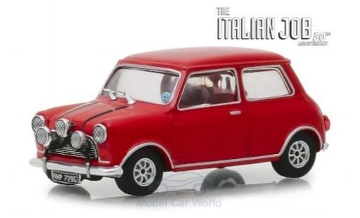 Miniature Austin Mini 1/43 Greenlight Cooper S 1275 MkI rouge RHD The Italian Job 1967 Austin Mini 1/43 Greenlight Cooper S 1275 MkI rouge RHD The Italian Job 1967 miniature