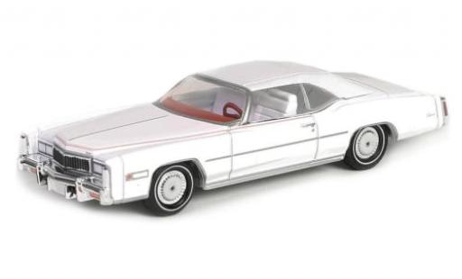 Miniature Cadillac Eldorado 1/64 Greenlight Cabriolet blanche 1976 1:64 Cadillac Eldorado 1/64 Greenlight Cabriolet blanche 1976 1:64 miniature
