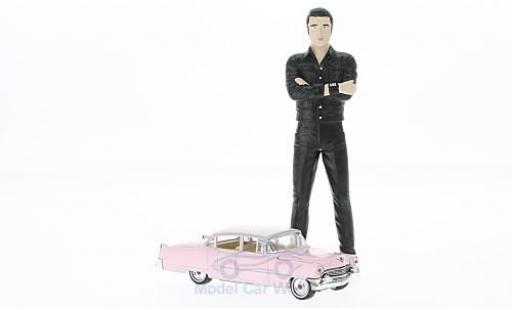 Miniature Cadillac Fleetwood 1/18 Greenlight Series 60 rose 1955 mit Elvis Figur in 1:18 ohne Vitrine Cadillac Fleetwood 1/18 Greenlight Series 60 rose 1955 mit Elvis Figur in 1:18 ohne Vitrine miniature