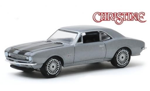 Miniature Chevrolet Camaro 1/64 Greenlight metallise grise/noire Christine 1967 Chevrolet Camaro 1/64 Greenlight metallise grise/noire Christine 1967 miniature