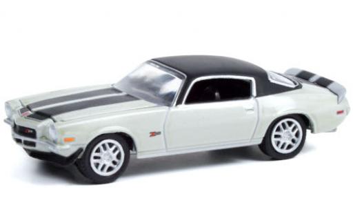 Miniature Chevrolet Camaro 1/64 Greenlight Z/28 Custom metallise grise/matt-noire 1970 Chevrolet Camaro 1/64 Greenlight Z/28 Custom metallise grise/matt-noire 1970 miniature