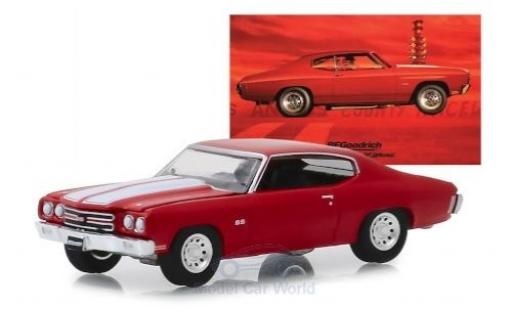 Miniature Chevrolet Chevelle 1/64 Greenlight SS 454 rouge/blanche Alexander Bluebird 1970 Chevrolet Chevelle 1/64 Greenlight SS 454 rouge/blanche Alexander Bluebird 1970 miniature