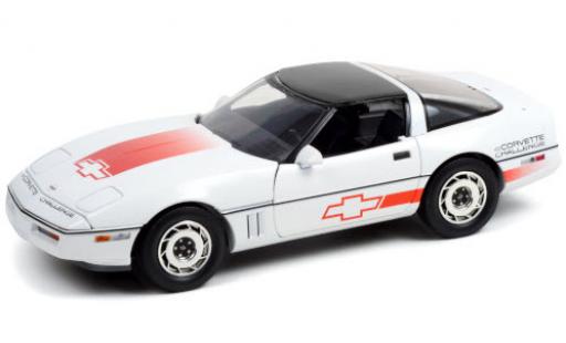 Miniature Chevrolet Corvette 1/18 Greenlight (C4) blanche/Dekor Challenge 1988 Dach abnehmbar Chevrolet Corvette 1/18 Greenlight (C4) blanche/Dekor Challenge 1988 Dach abnehmbar miniature