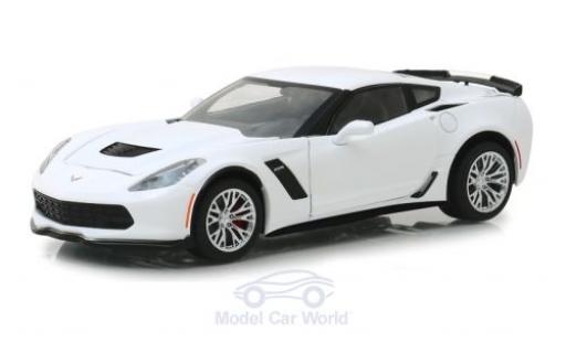 Miniature Chevrolet Corvette 1/24 Greenlight Z06 blanche 2019 Chevrolet Corvette 1/24 Greenlight Z06 blanche 2019 miniature