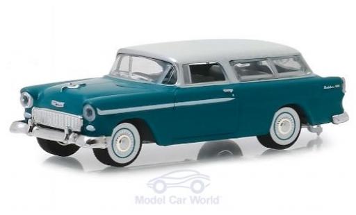 Miniature Chevrolet Nomad 1/64 Greenlight türkis/beige 1955 Chevrolet Nomad 1/64 Greenlight türkis/beige 1955 miniature