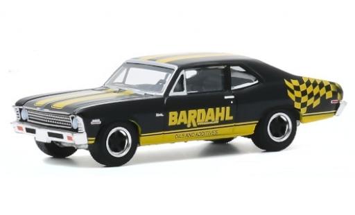 Miniature Chevrolet Nova 1/64 Greenlight Bardahl 1972 Chevrolet Nova 1/64 Greenlight Bardahl 1972 miniature