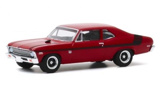 Miniature Chevrolet Nova 1/64 Greenlight Yenko Deuce rouge/noire 1971 Chevrolet Nova 1/64 Greenlight Yenko Deuce rouge/noire 1971 miniature